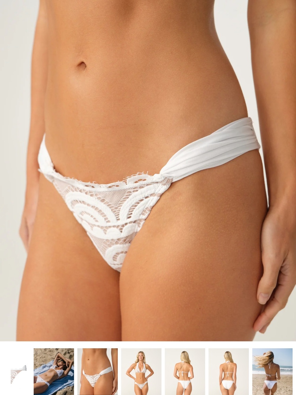 Pq swim lace bottoms